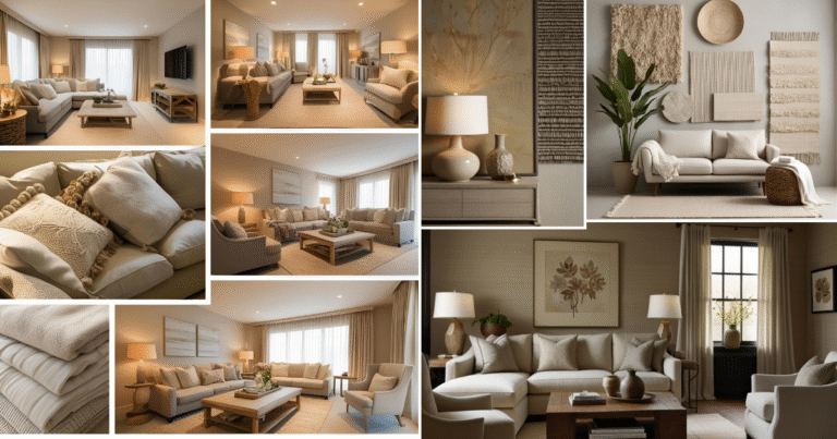 Layered Texture Ideas in Neutral Spaces