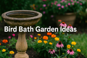 Read more about the article 12 Impulsive Bird Bath Garden Ideas to Attract Nature’s Beauty