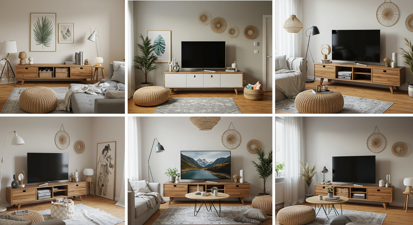 You are currently viewing 12  Aconchegantes Ideias de Decoração para Sala de TV que Você Vai Adorar