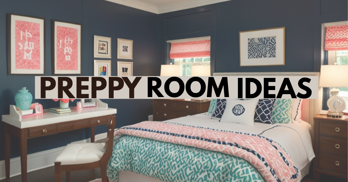 You are currently viewing 12 Stylish Preppy Room Ideas to Add Timeless Charm and Colorful Personality