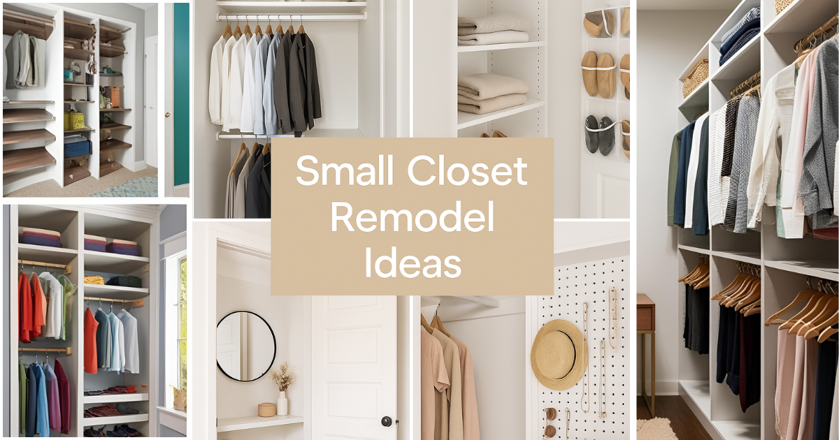 You are currently viewing 12 Brilliant Small Closet Remodel Ideas That Maximize Space and Style