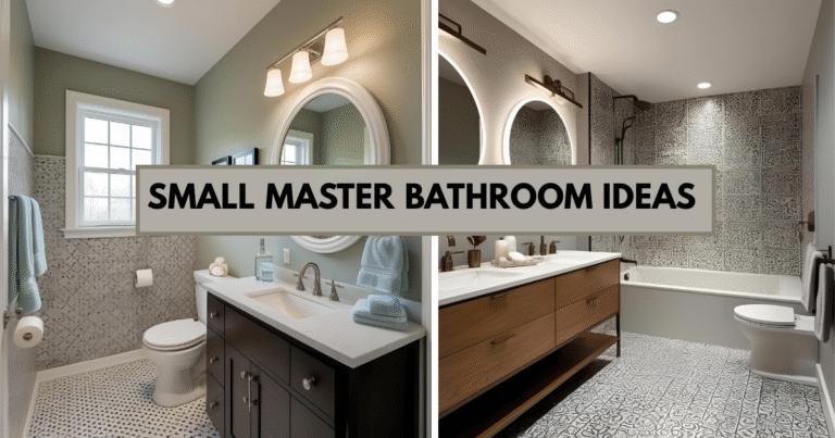 Small Master Bathroom Ideas