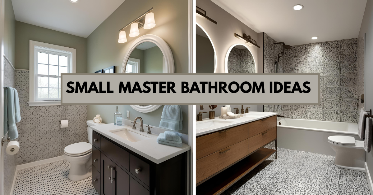 Read more about the article Explore 12 Small Master Bathroom Ideas That Make a Big Impact