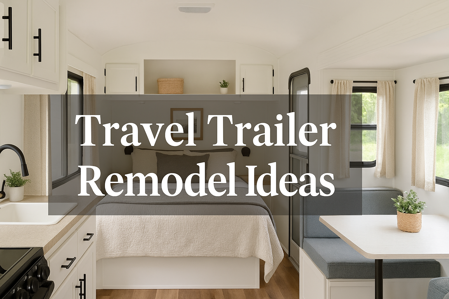 Read more about the article 12 Creative Travel Trailer Remodel Ideas to Transform Your Tiny Home on Wheels