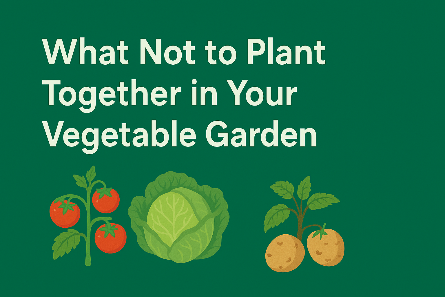 12 Companion Planting Mistakes: What Not to Plant Together in Your Vegetable Garden