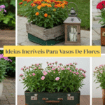 Descubra Incrível 12 ideias de vasos de flores para iluminar seu espaço