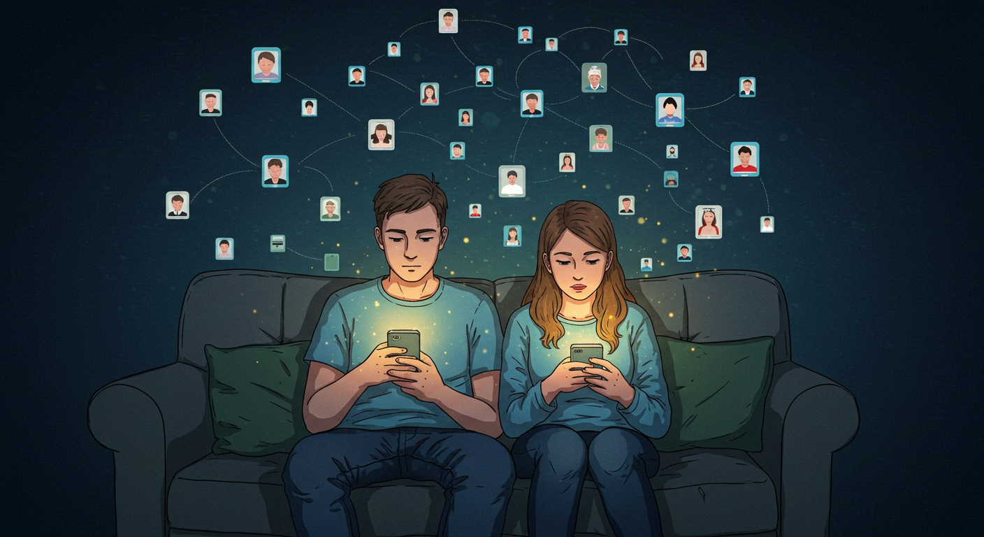 You are currently viewing As mídias sociais estão lentamente substituindo os cônjuges
