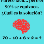 ¡No uses calculadora — Usa tu cerebro!