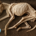 Dog abandoned with cancer, His Bones Jutted Out — But His Eyes Still Begged for Life